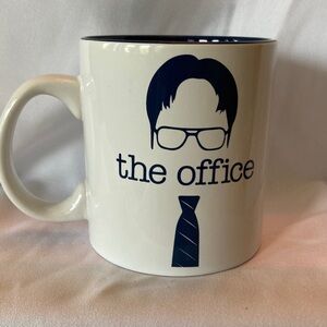 Universal White and Blue Themed Mug